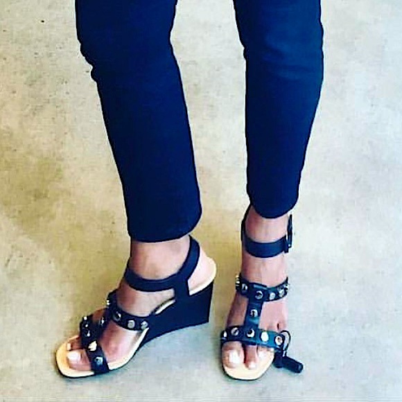 AUTHENTIC BALENCIAGA Studded Sandals - Picture 1 of 8